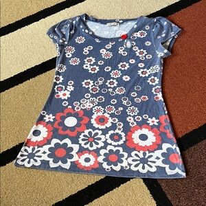 🌸60’s style flower pattern t-shirt